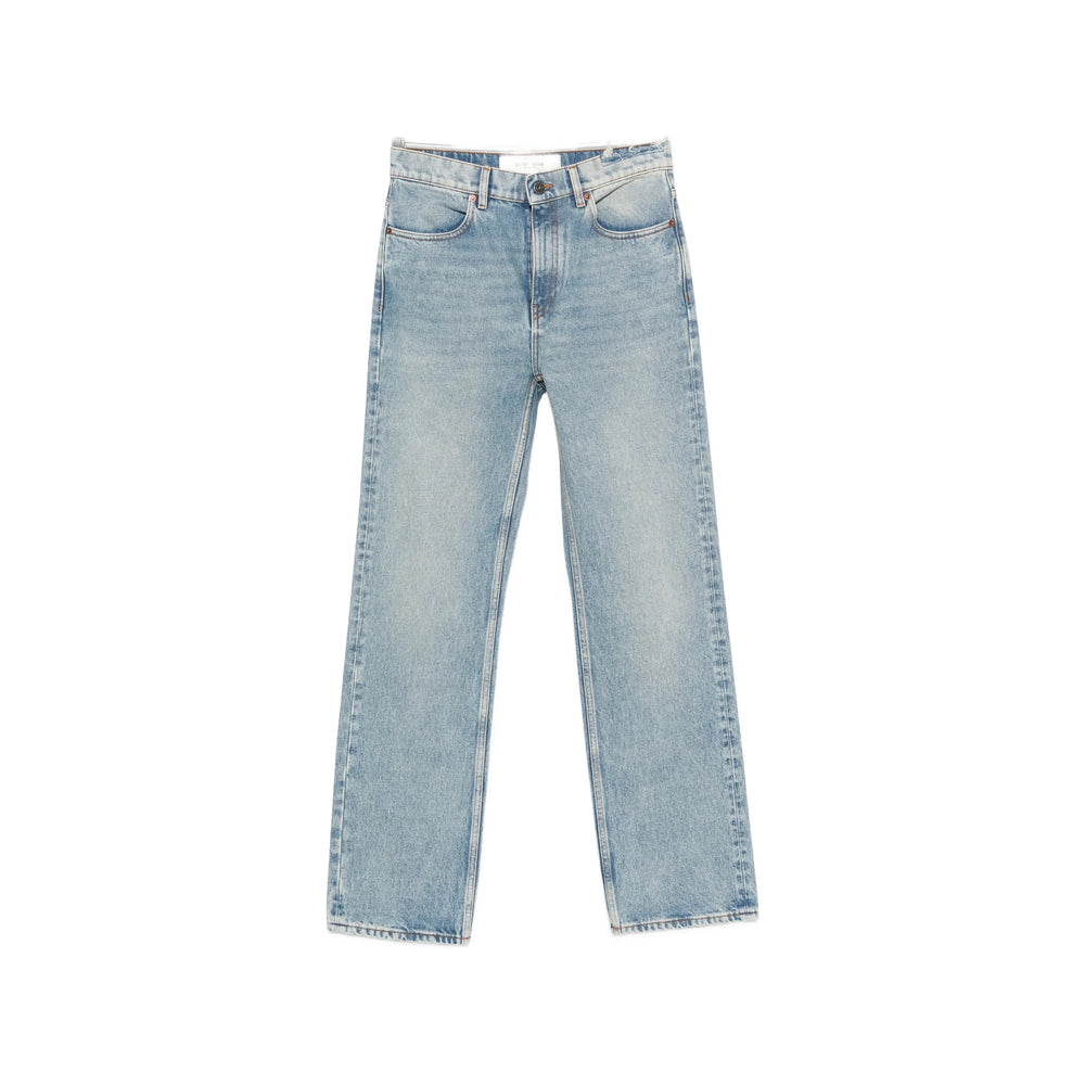 Golden Goose Blue Denim - Straight-Leg Jeans Women GOLDEN GOOSE
