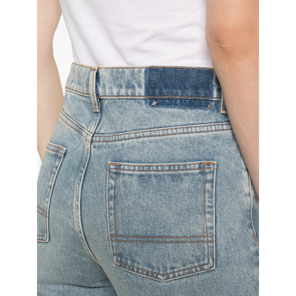 Golden Goose Blue Denim - Straight-Leg Jeans Women GOLDEN GOOSE