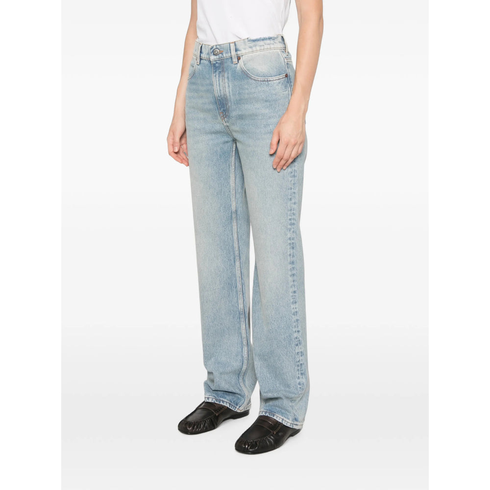Golden Goose Blue Denim - Straight-Leg Jeans Women GOLDEN GOOSE