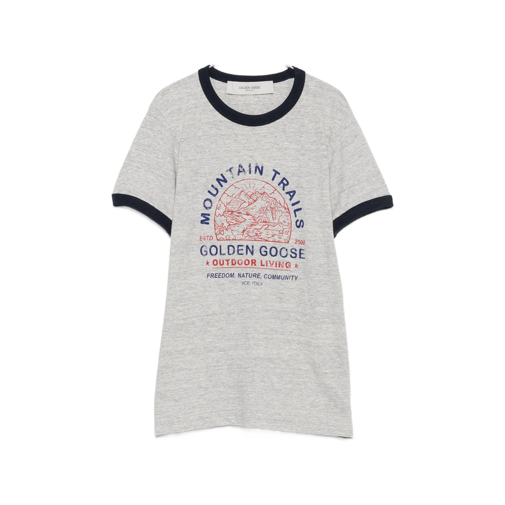 Golden Goose Grey Tops - T-Shirts & Jerseys Women GOLDEN GOOSE