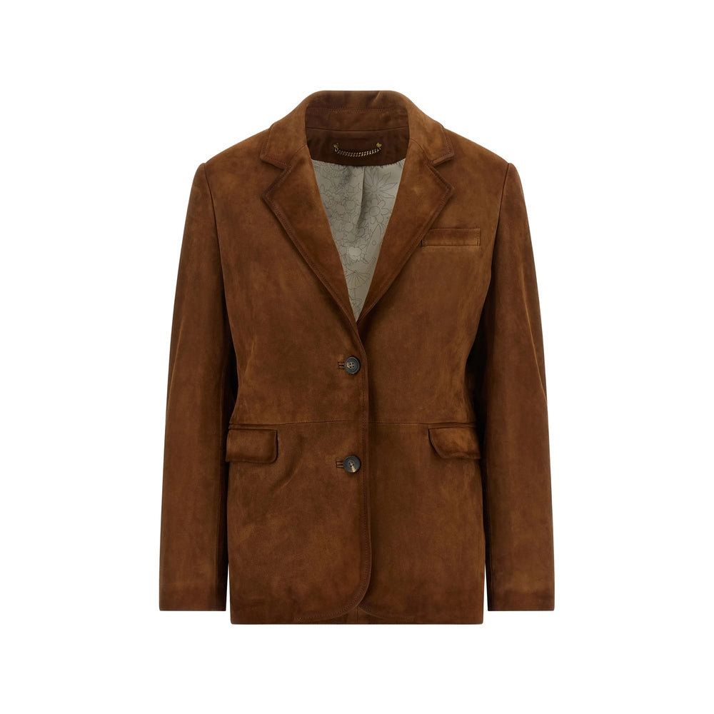 Golden Goose Brown Jackets - Leather Jackets Women GOLDEN GOOSE