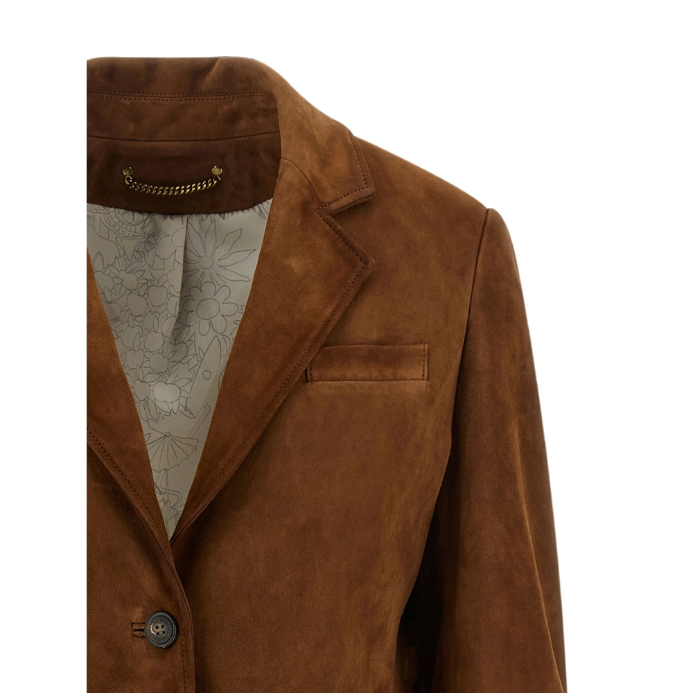Golden Goose Brown Jackets - Leather Jackets Women GOLDEN GOOSE