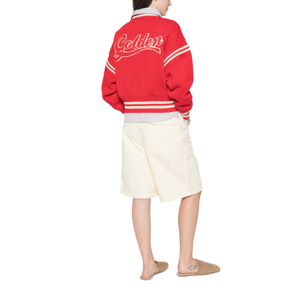 Golden Goose Red Knitwear - Jumpers Women GOLDEN GOOSE