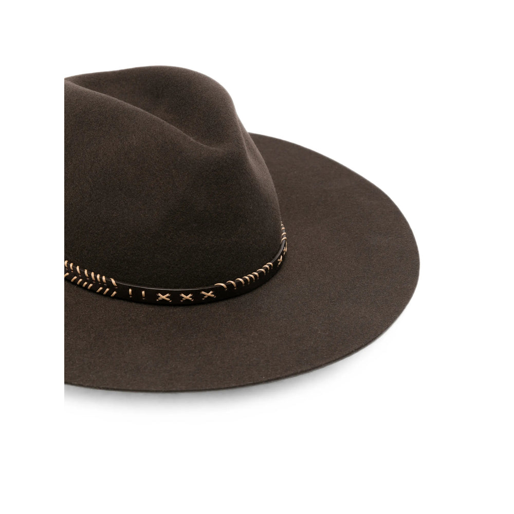 Golden Goose Brown Hats Men GOLDEN GOOSE