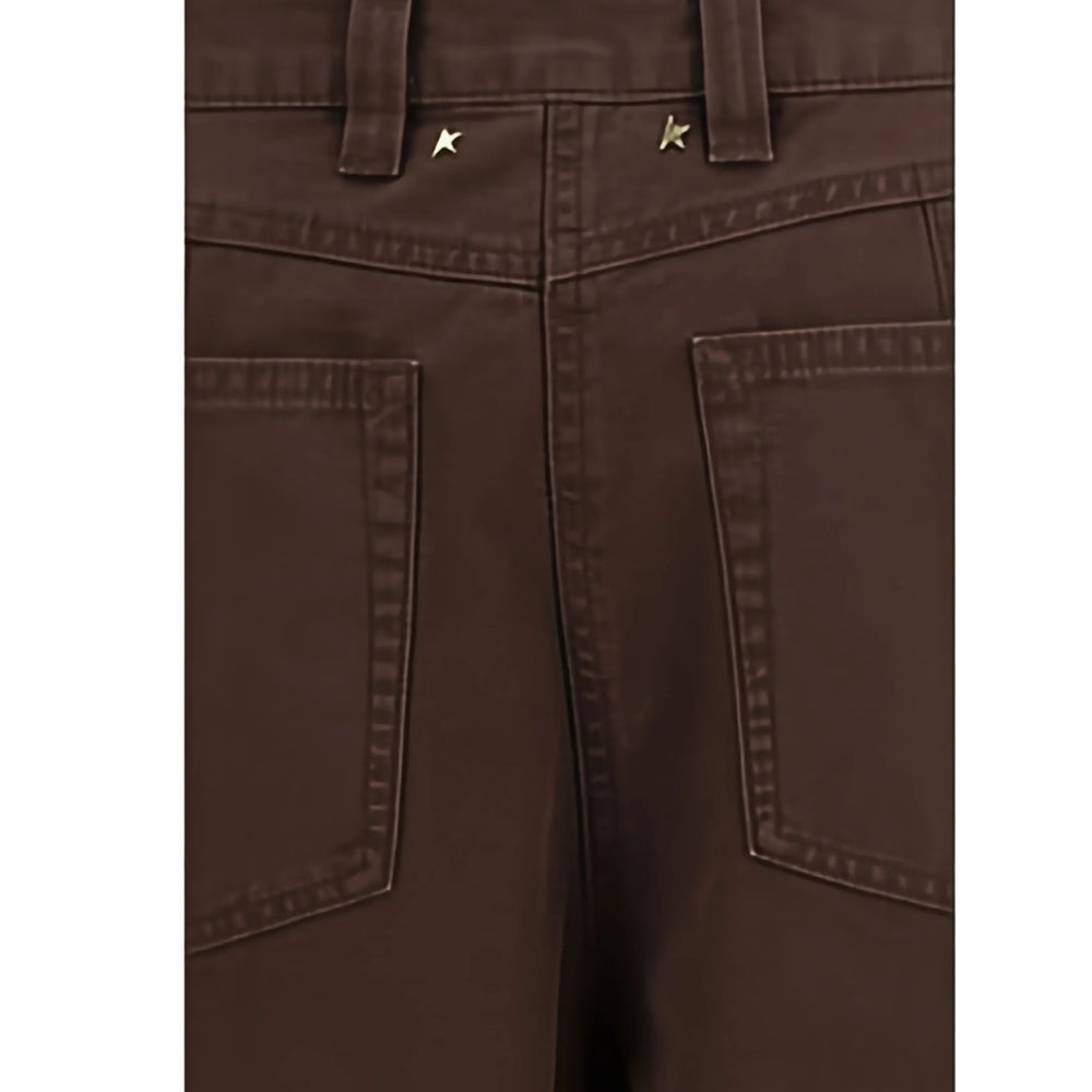 Golden Goose Brown Trousers - Straight Trousers Women GOLDEN GOOSE