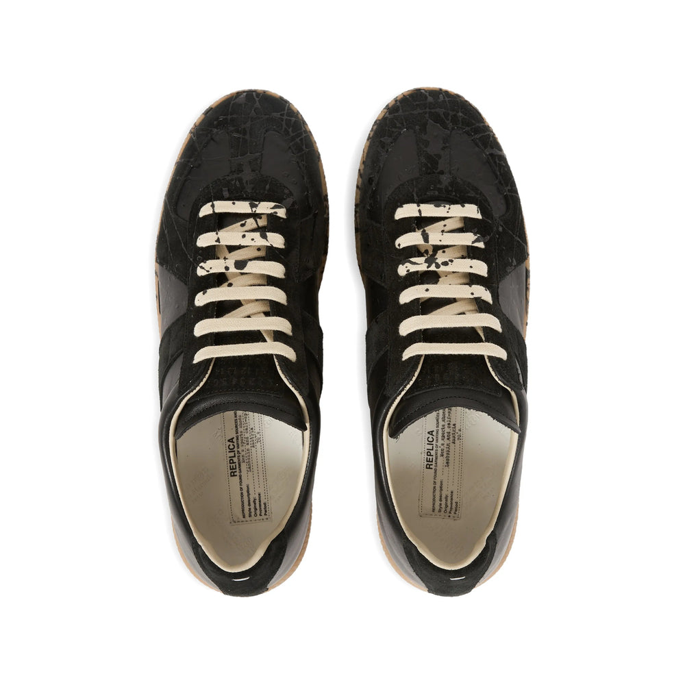 Maison Margiela Black Trainers - Low-Tops Men MAISON MARGIELA