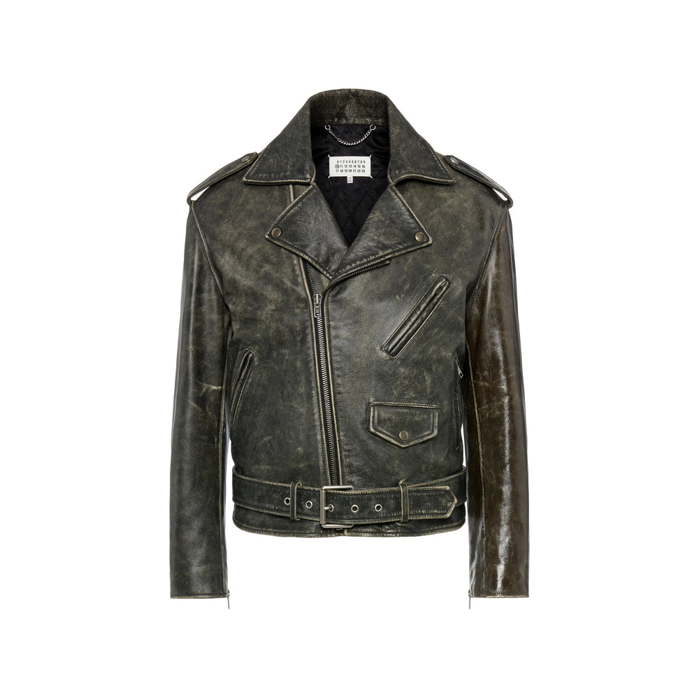 Maison Margiela Black Jackets - Bomber Jackets Men MAISON MARGIELA