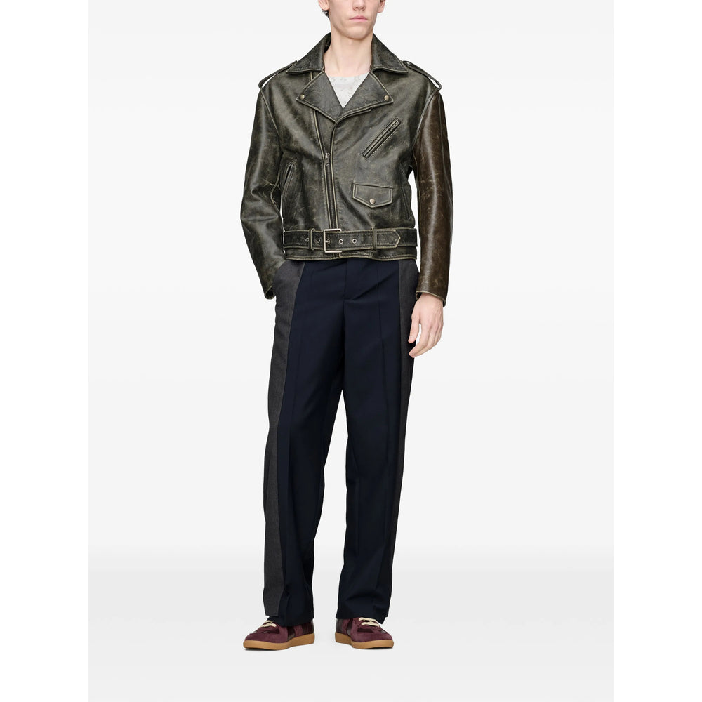 Maison Margiela Black Jackets - Bomber Jackets Men MAISON MARGIELA
