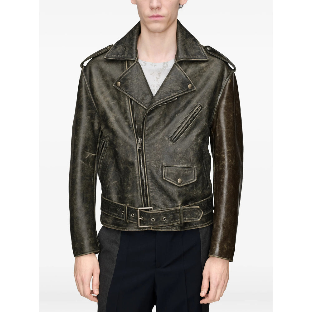 Maison Margiela Black Jackets - Bomber Jackets Men MAISON MARGIELA