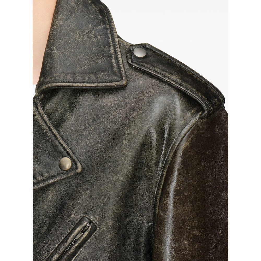 Maison Margiela Black Jackets - Bomber Jackets Men MAISON MARGIELA