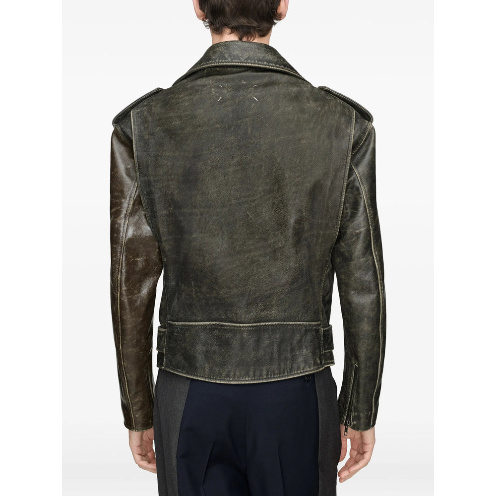 Maison Margiela Black Jackets - Bomber Jackets Men MAISON MARGIELA