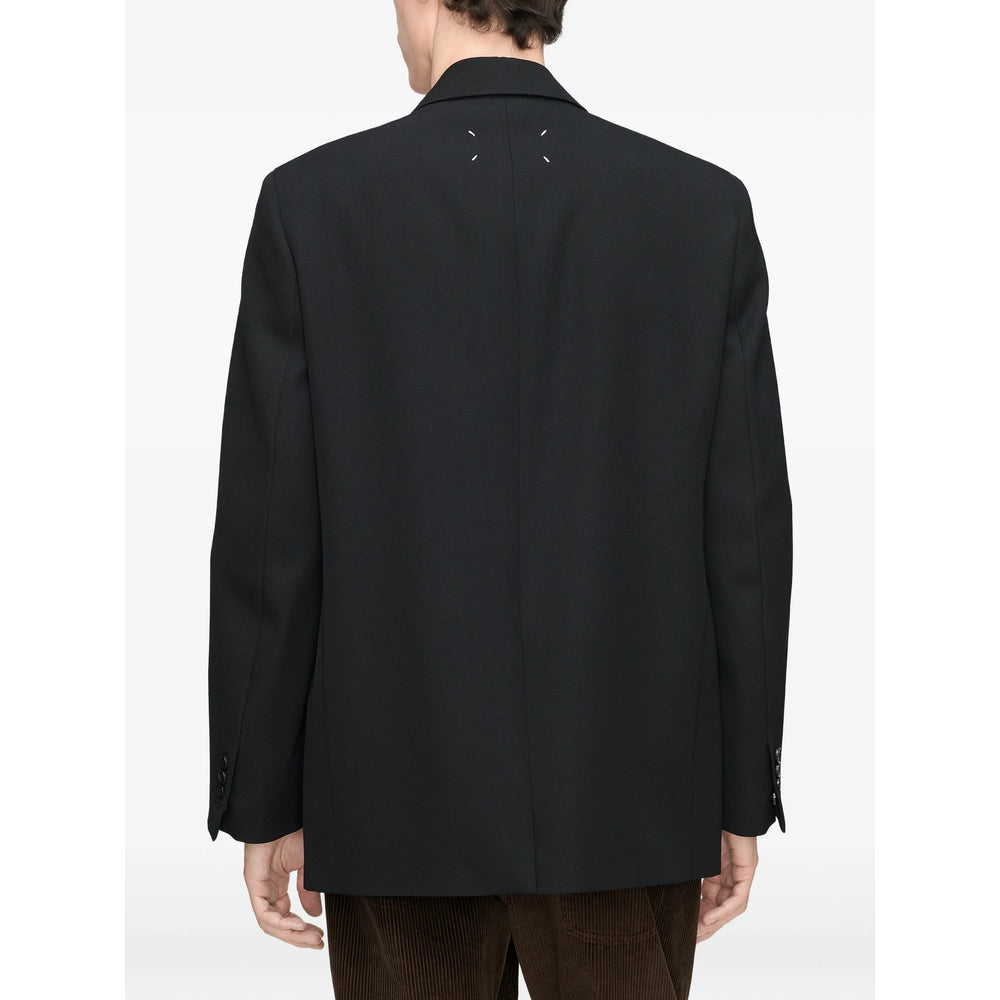 Maison Margiela Black Jackets - Blazers Men MAISON MARGIELA