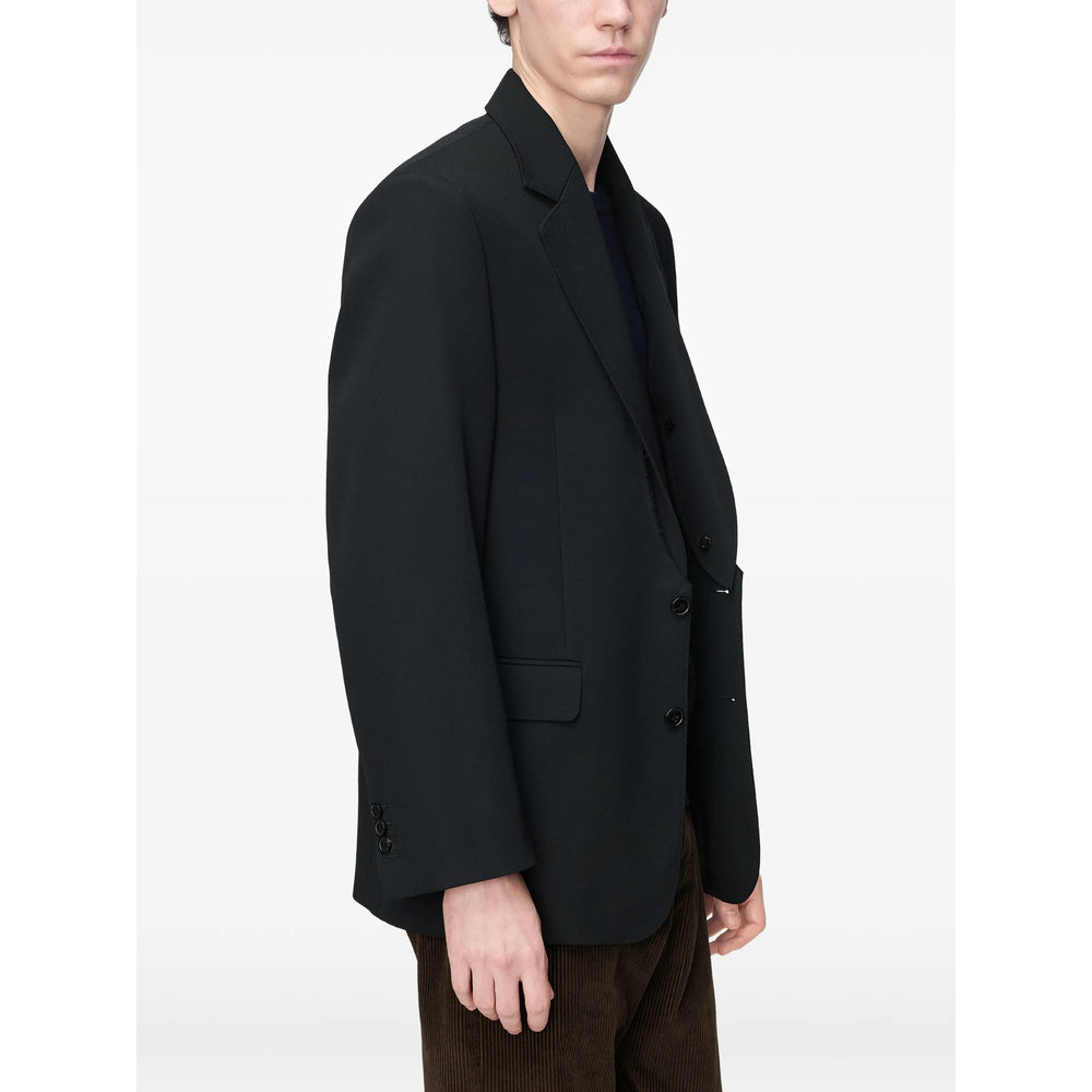 Maison Margiela Black Jackets - Blazers Men MAISON MARGIELA