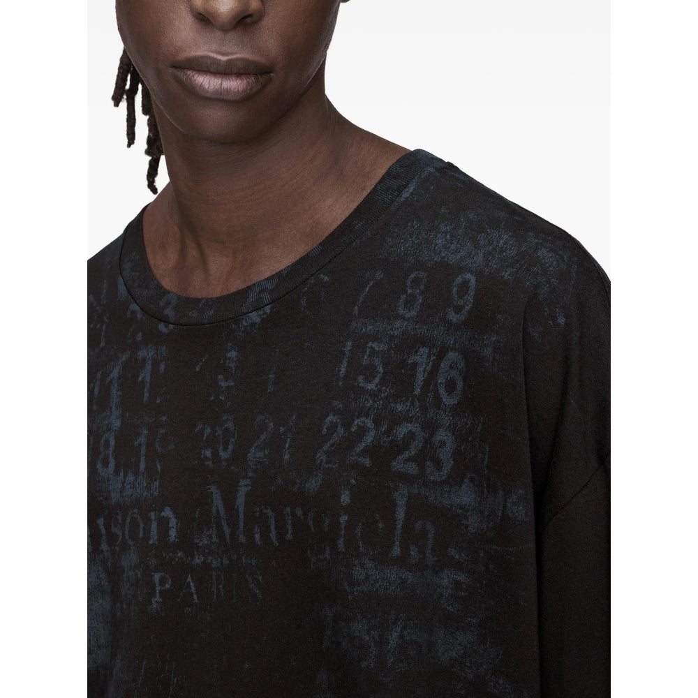 Maison Margiela Black T-Shirts & Vests - T-Shirts Men MAISON MARGIELA
