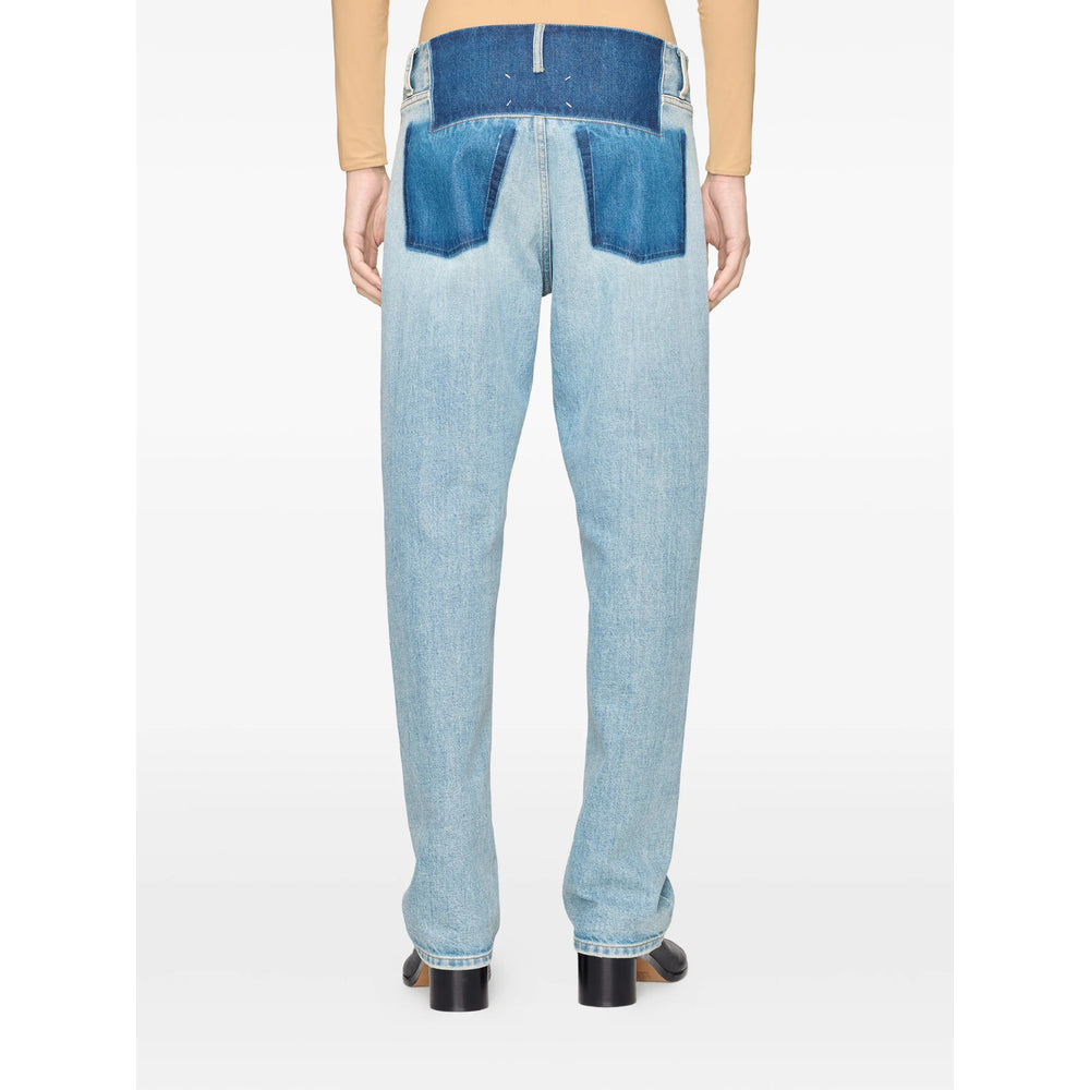 Maison Margiela Blue Denim - Regular & Straight-Leg Jeans Men MAISON MARGIELA