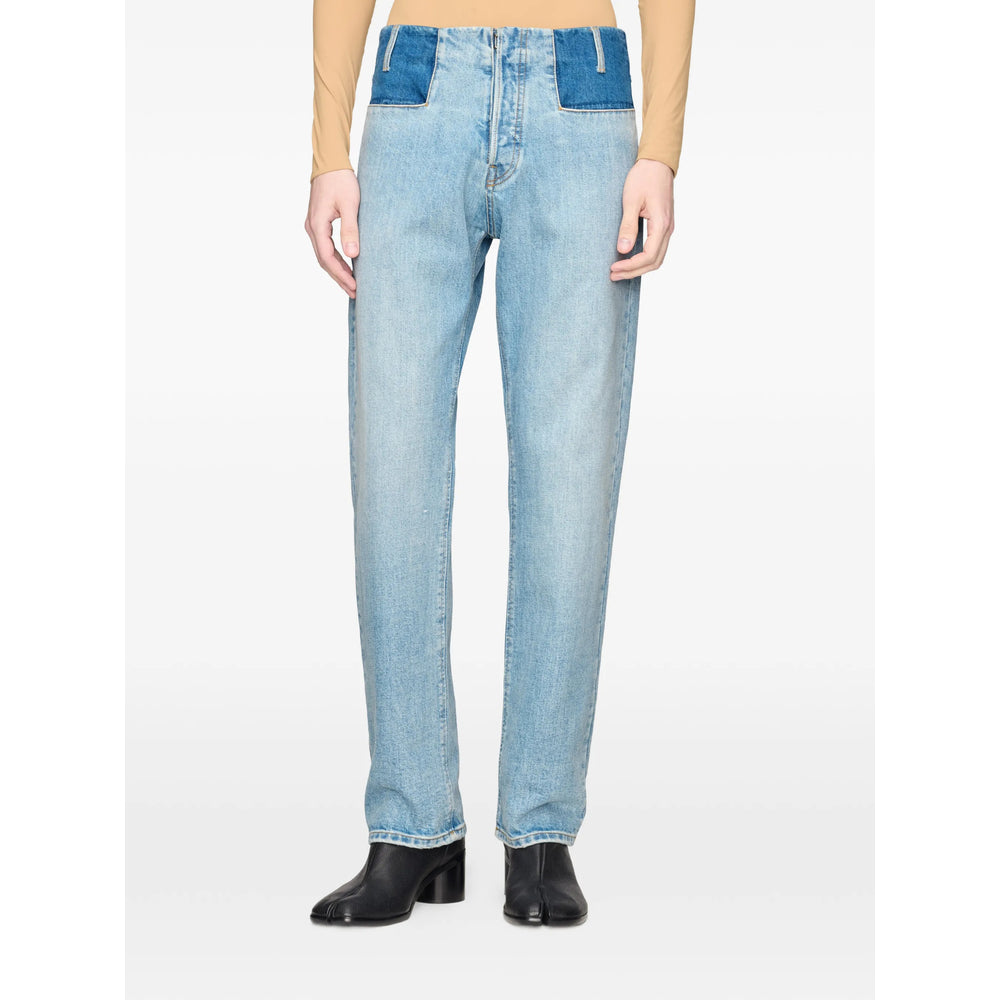 Maison Margiela Blue Denim - Regular & Straight-Leg Jeans Men MAISON MARGIELA