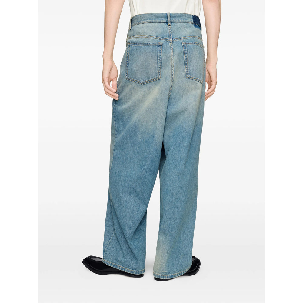 Maison Margiela Blue Denim - Wide-Leg Jeans Men