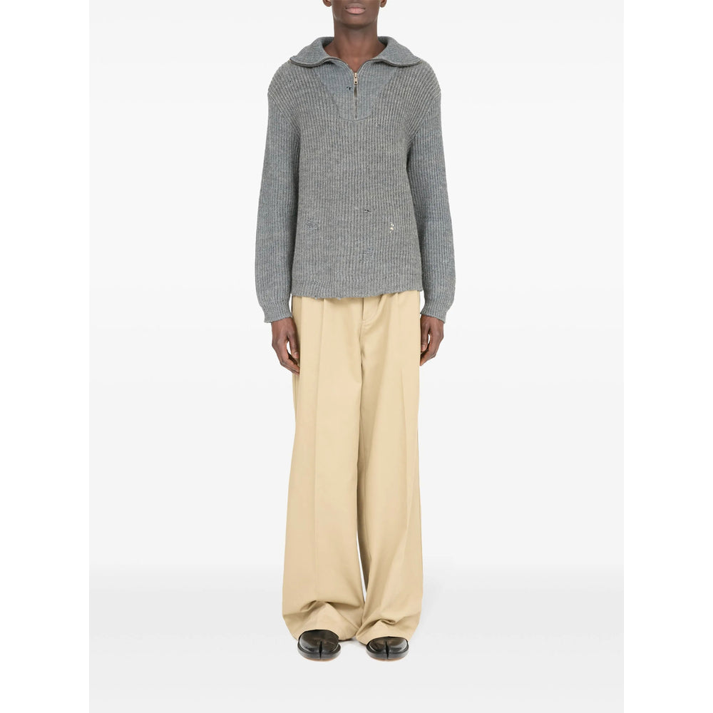 Maison Margiela Grey Sweaters & Knitwear - Jumpers Men MAISON MARGIELA