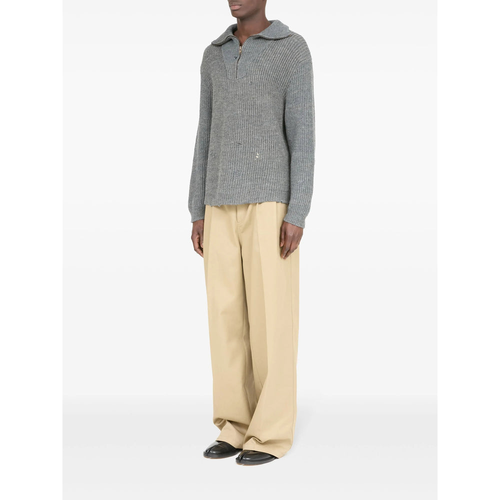 Maison Margiela Grey Sweaters & Knitwear - Jumpers Men MAISON MARGIELA