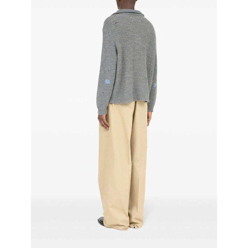 Maison Margiela Grey Sweaters & Knitwear - Jumpers Men MAISON MARGIELA
