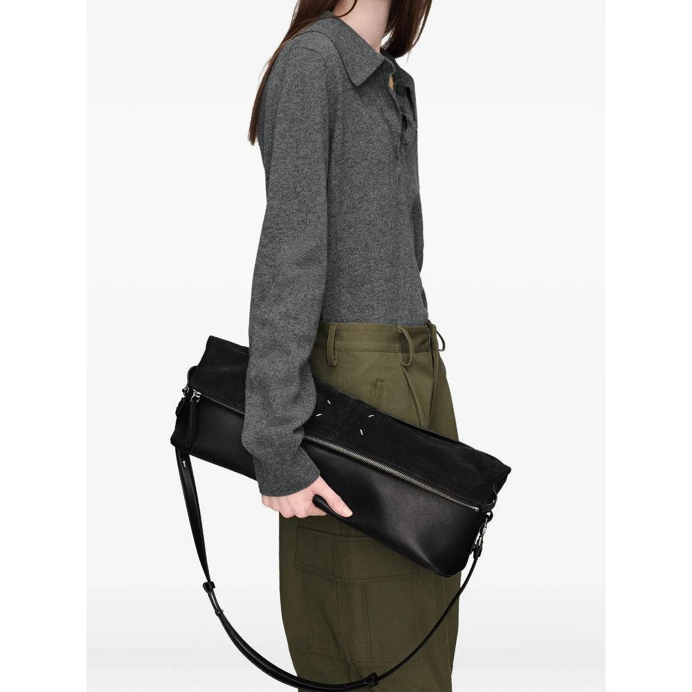 Maison Margiela Black Shoulder Bags Women MAISON MARGIELA