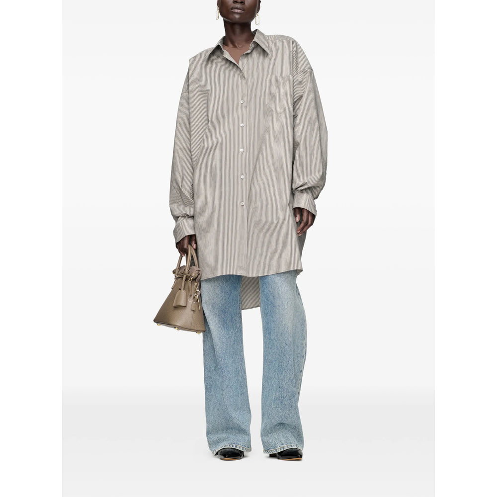 Maison Margiela Brown Tops - Shirts Women MAISON MARGIELA