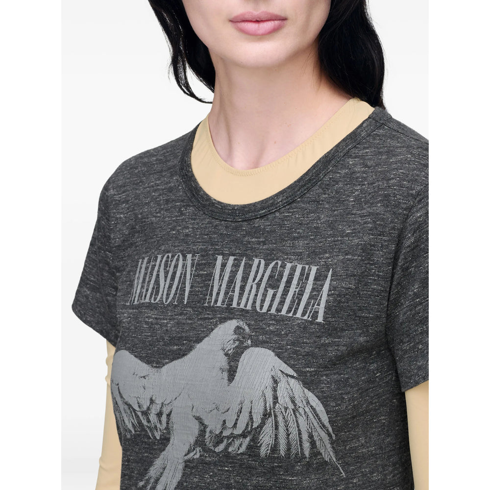 Maison Margiela Grey Tops - T-Shirts & Jerseys Women MAISON MARGIELA