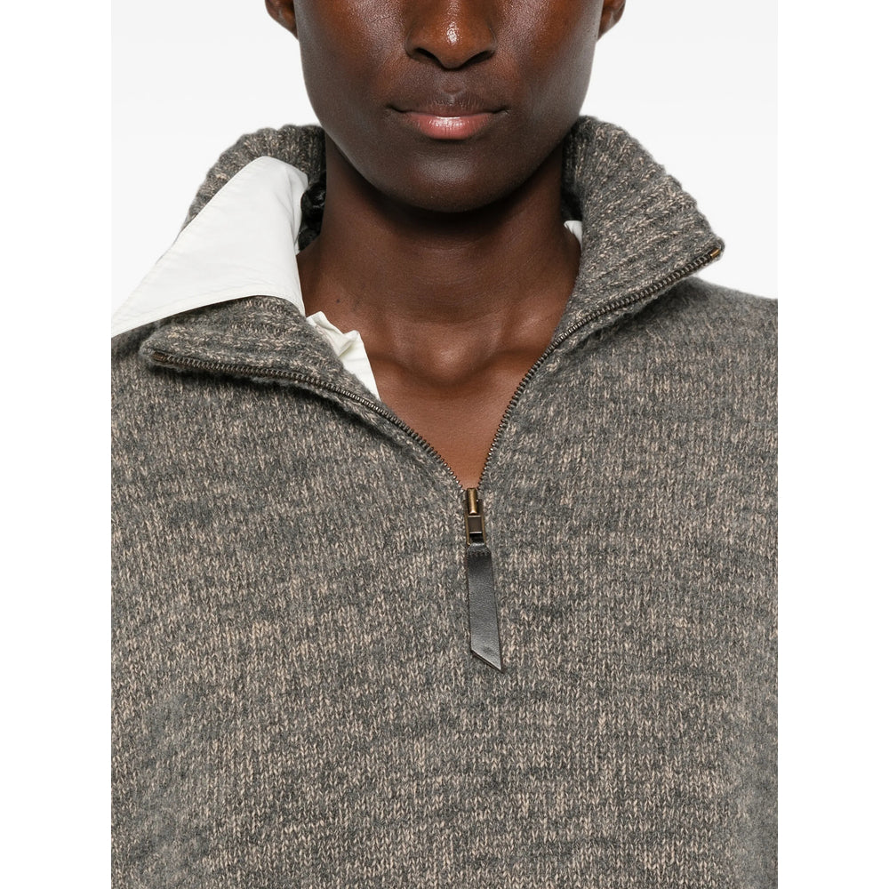 Maison Margiela Grey Knitwear - Jumpers Women MAISON MARGIELA