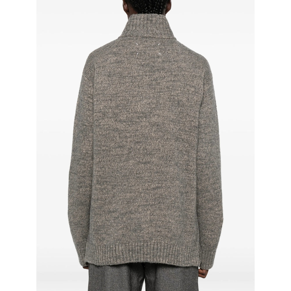 Maison Margiela Grey Knitwear - Jumpers Women MAISON MARGIELA
