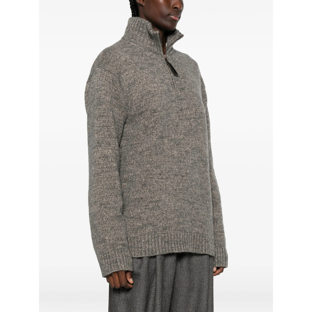 Maison Margiela Grey Knitwear - Jumpers Women MAISON MARGIELA