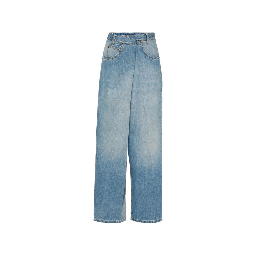 Maison Margiela Blue Denim - Boyfriend Jeans Women MAISON MARGIELA