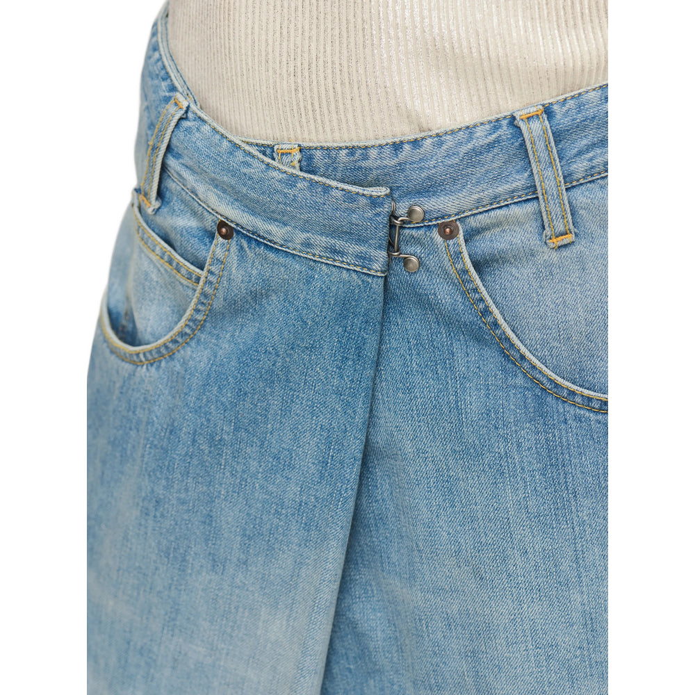 Maison Margiela Blue Denim - Boyfriend Jeans Women MAISON MARGIELA