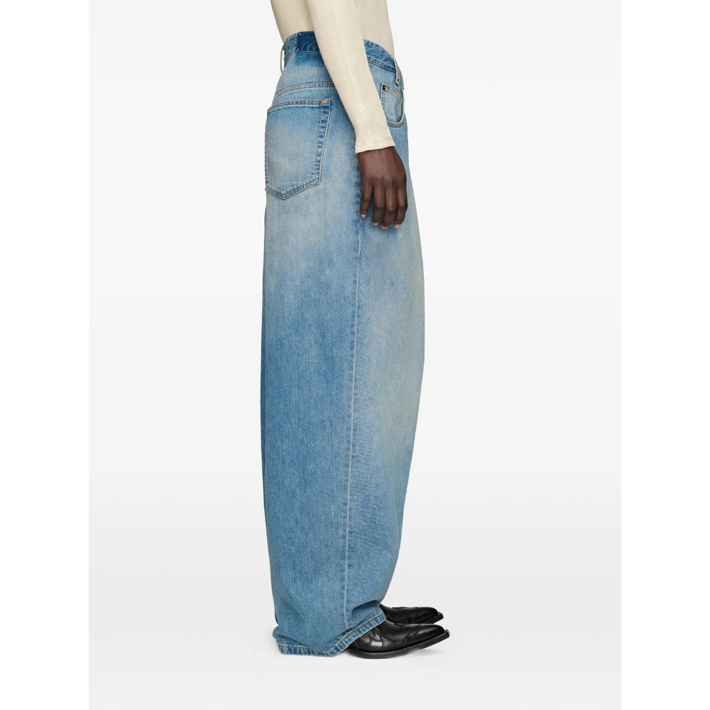 Maison Margiela Blue Denim - Boyfriend Jeans Women MAISON MARGIELA