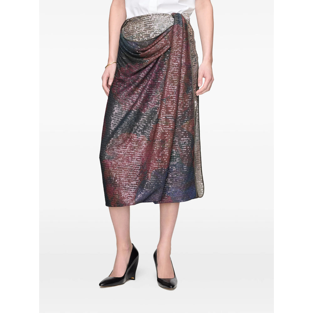 Maison Margiela Black Skirts - A-Line Skirts Women MAISON MARGIELA