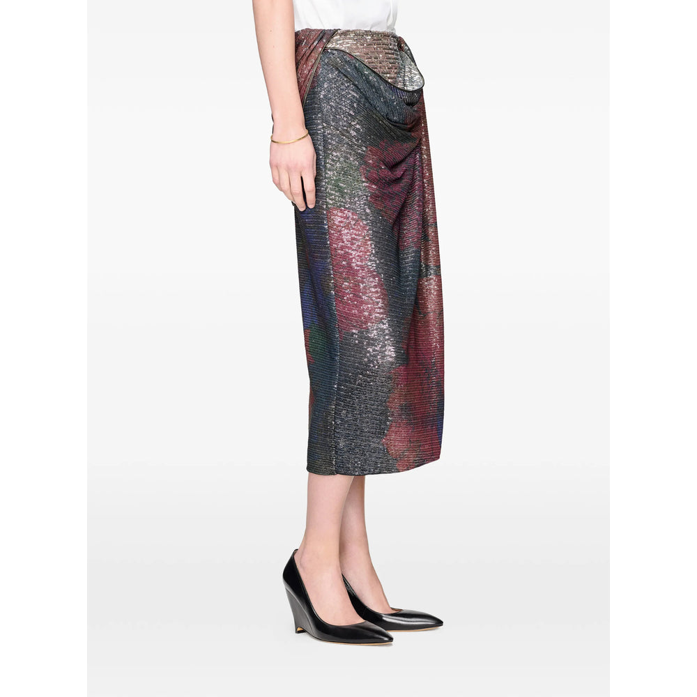 Maison Margiela Black Skirts - A-Line Skirts Women MAISON MARGIELA