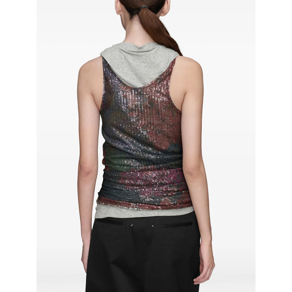 Maison Margiela Green Tops - Vests & Tank Tops Women MAISON MARGIELA