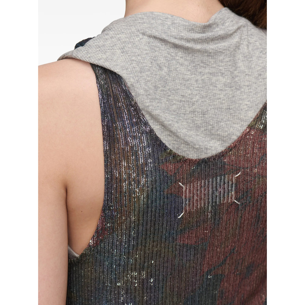 Maison Margiela Green Tops - Vests & Tank Tops Women MAISON MARGIELA