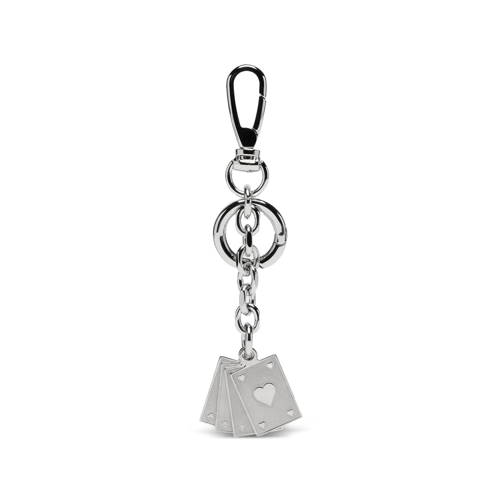 Maison Margiela Silver Keyrings & Chains Men MAISON MARGIELA