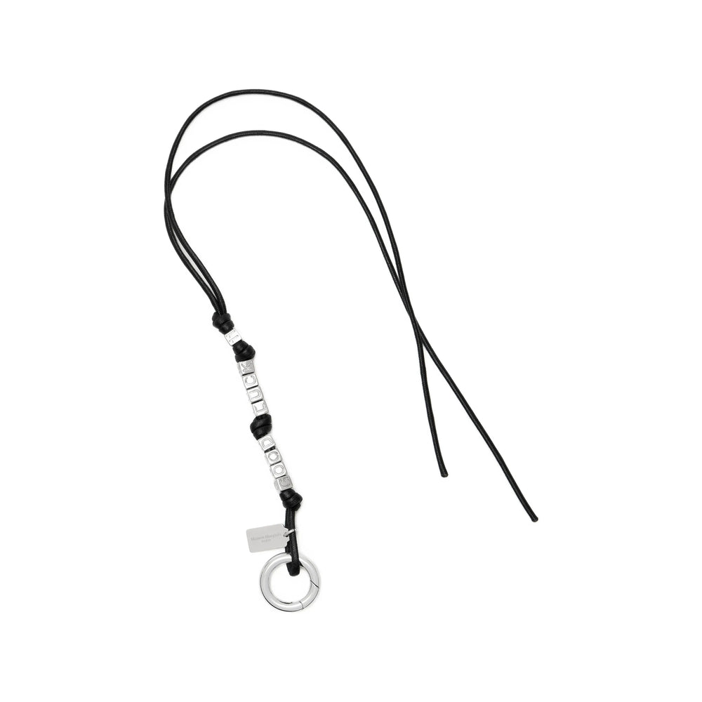 Maison Margiela Black Keyrings & Chains Men MAISON MARGIELA