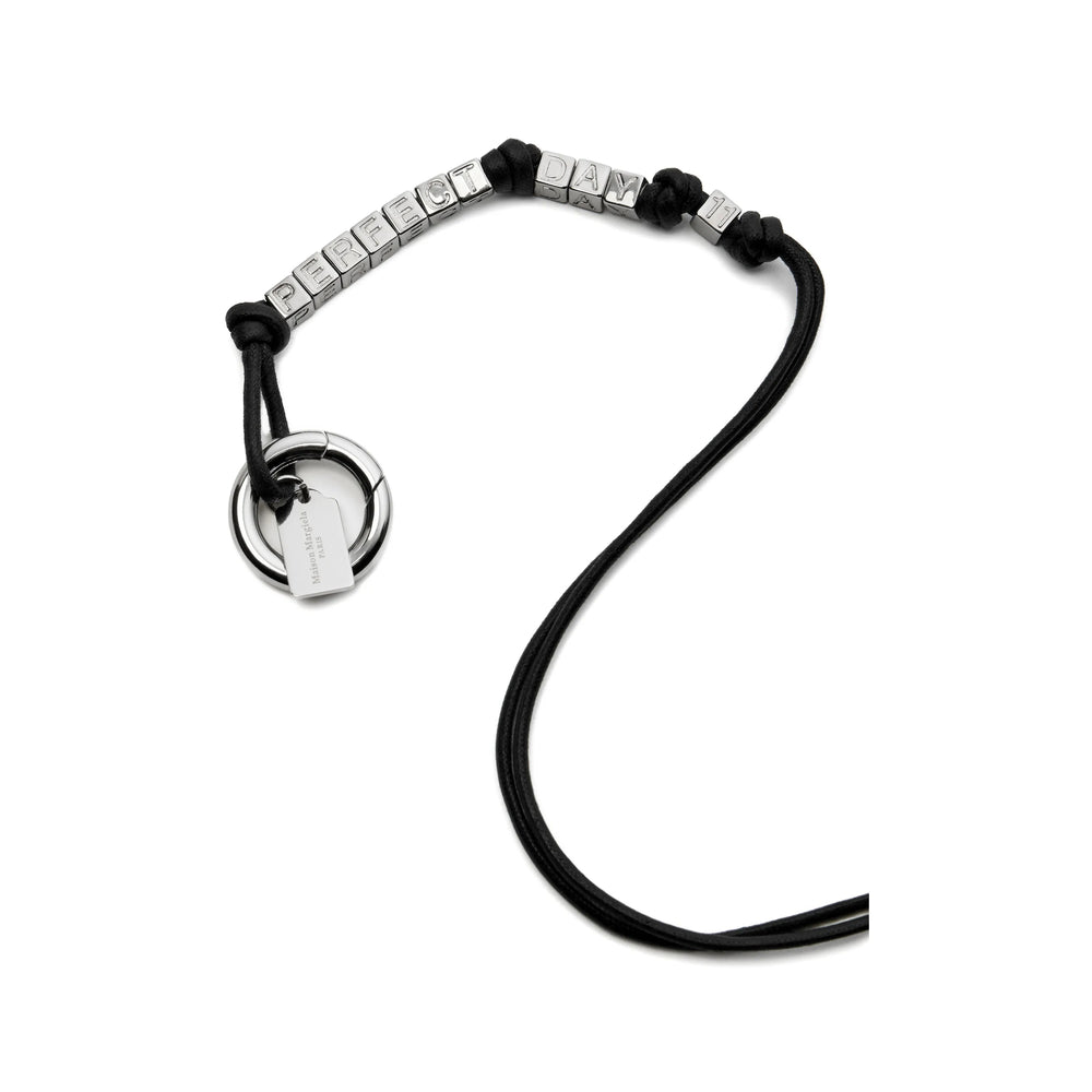 Maison Margiela Black Keyrings & Chains Men MAISON MARGIELA