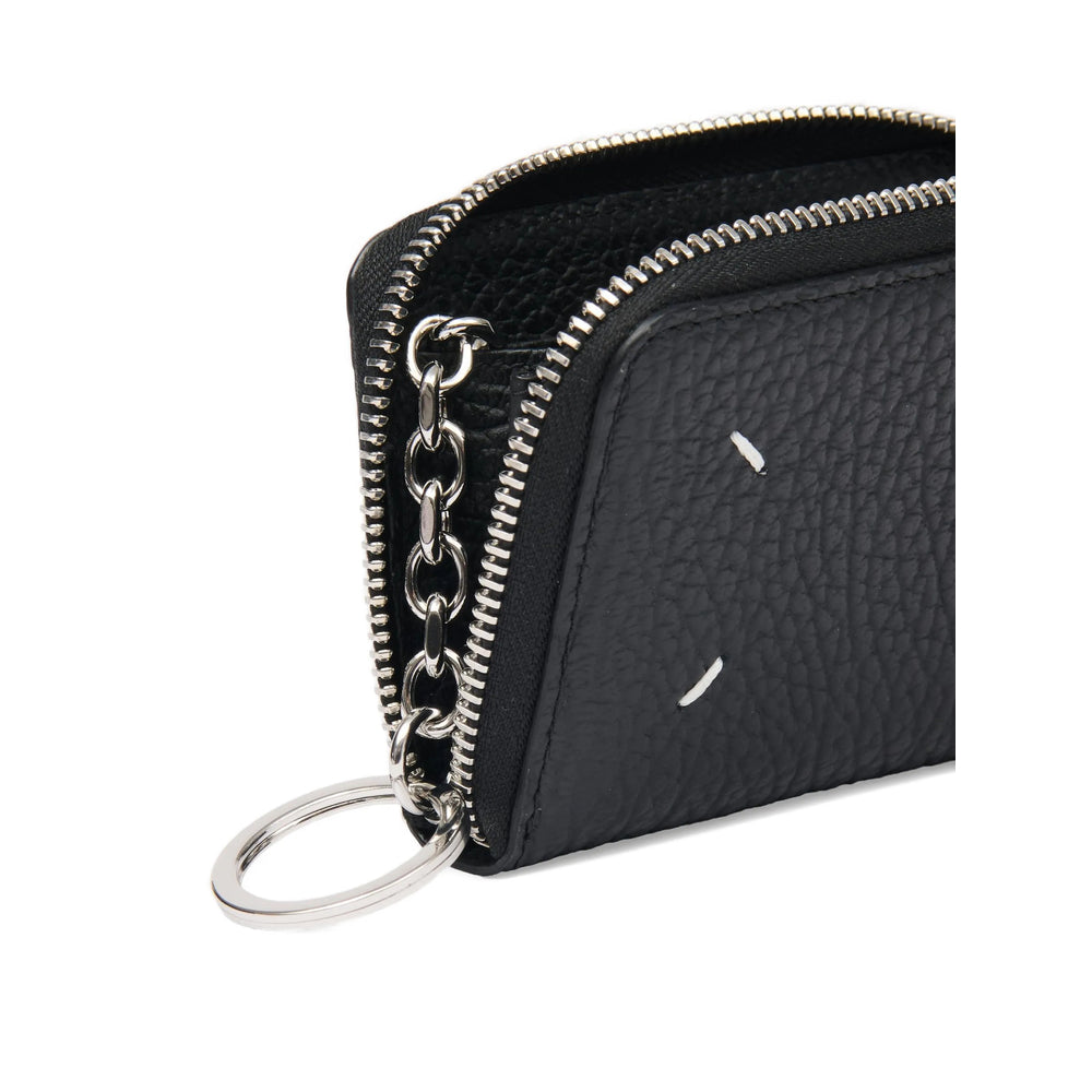 Maison Margiela Black Wallets & Cardholders Men MAISON MARGIELA