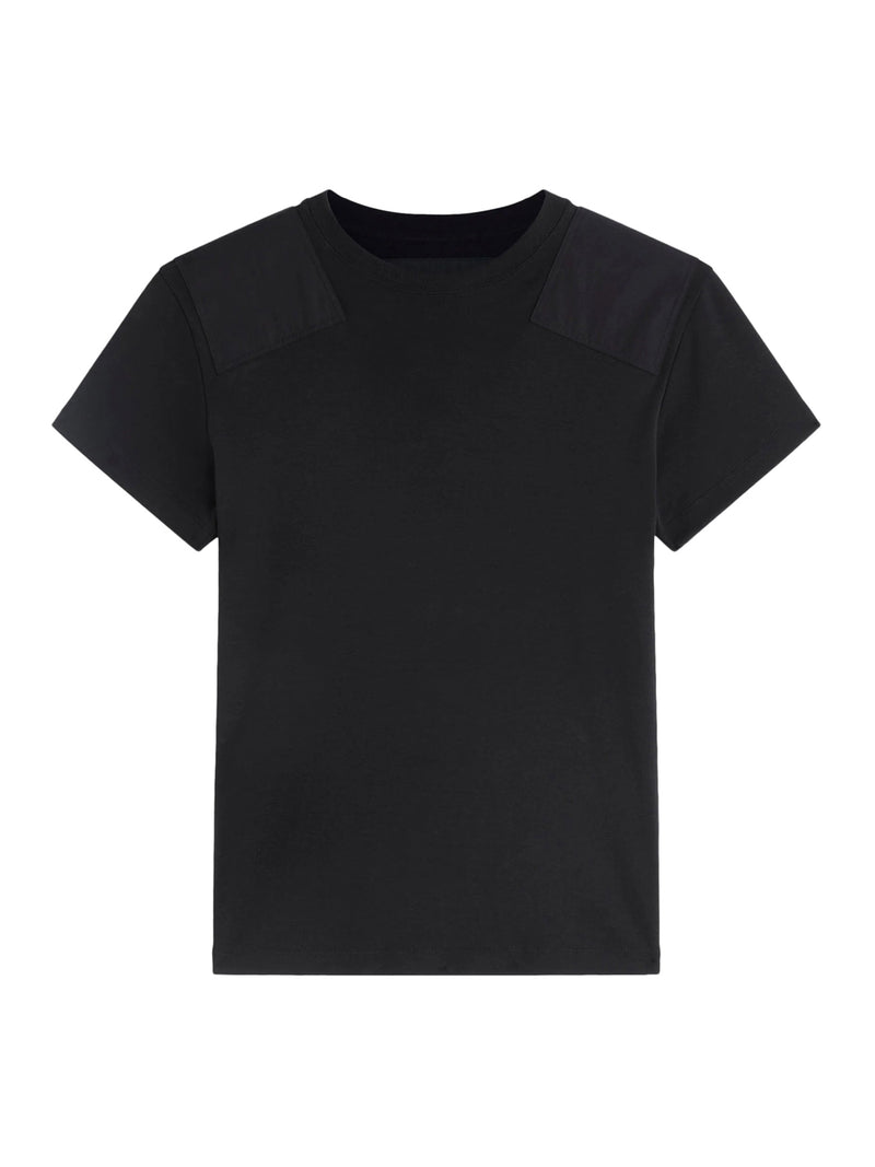 Phoebe Philo Women Black Cotton Patched T-Shirt PHOEBE PHILO