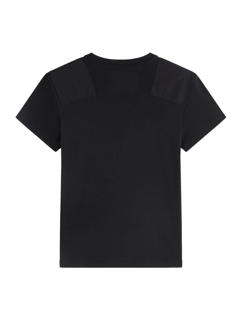 Phoebe Philo Women Black Cotton Patched T-Shirt PHOEBE PHILO