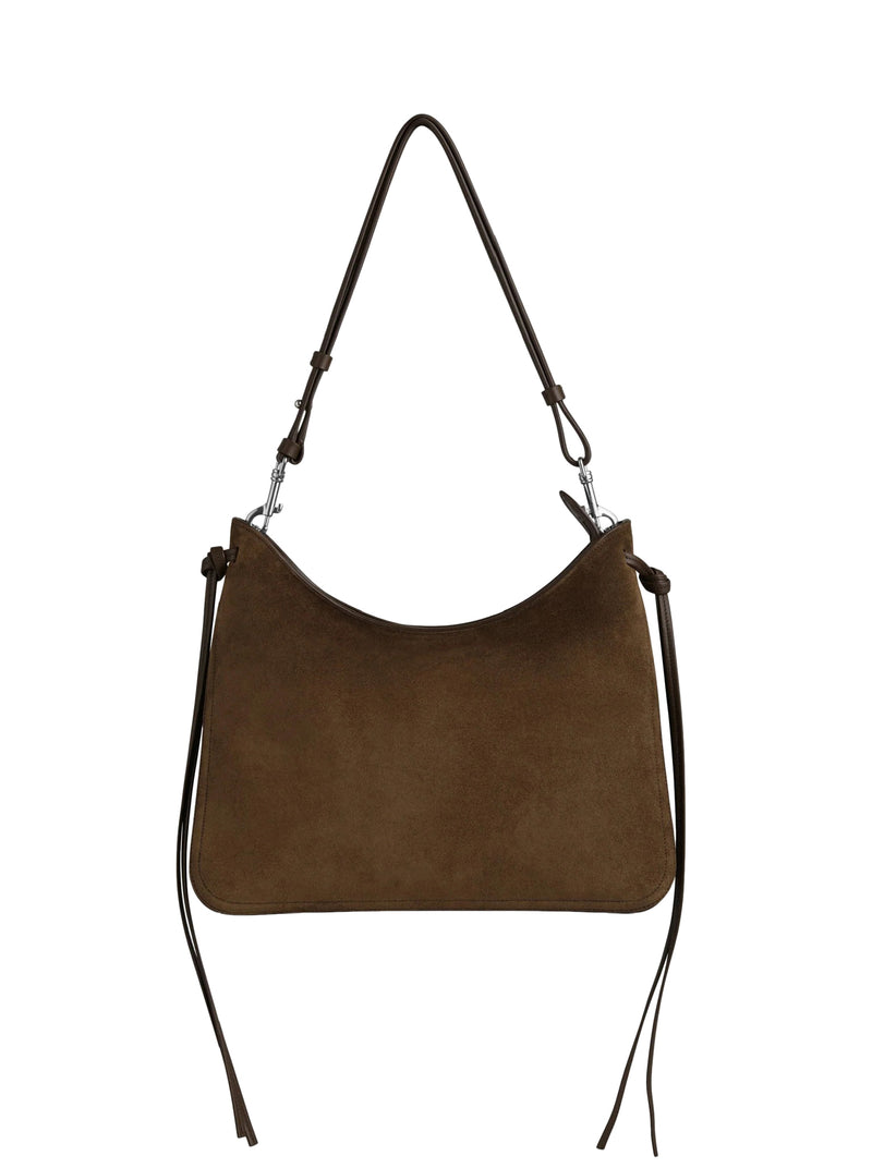 Phoebe Philo Women Khaki Suede Gig Bag PHOEBE PHILO