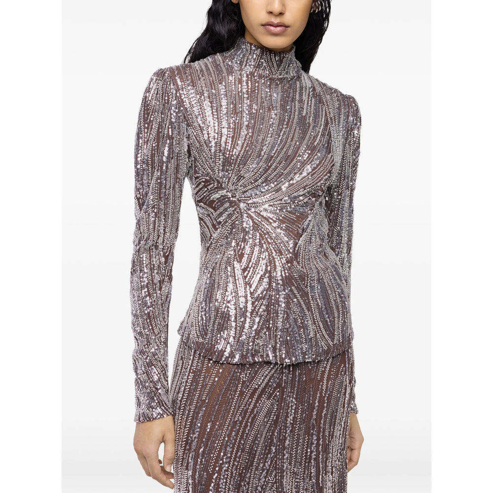 Rabanne Silver Tops - Blouses Women PACO RABANNE