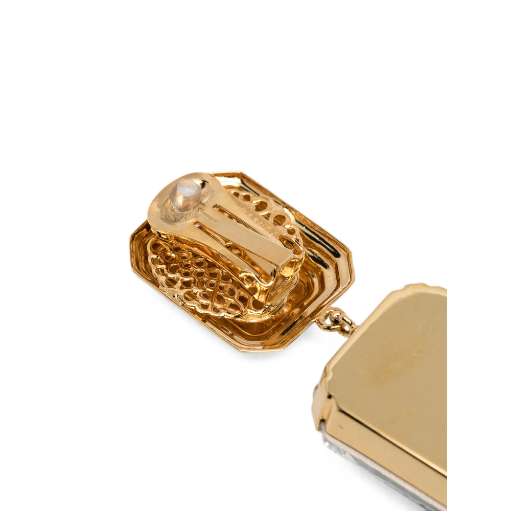 Alessandra Rich Gold Earrings Women ALESSANDRA RICH
