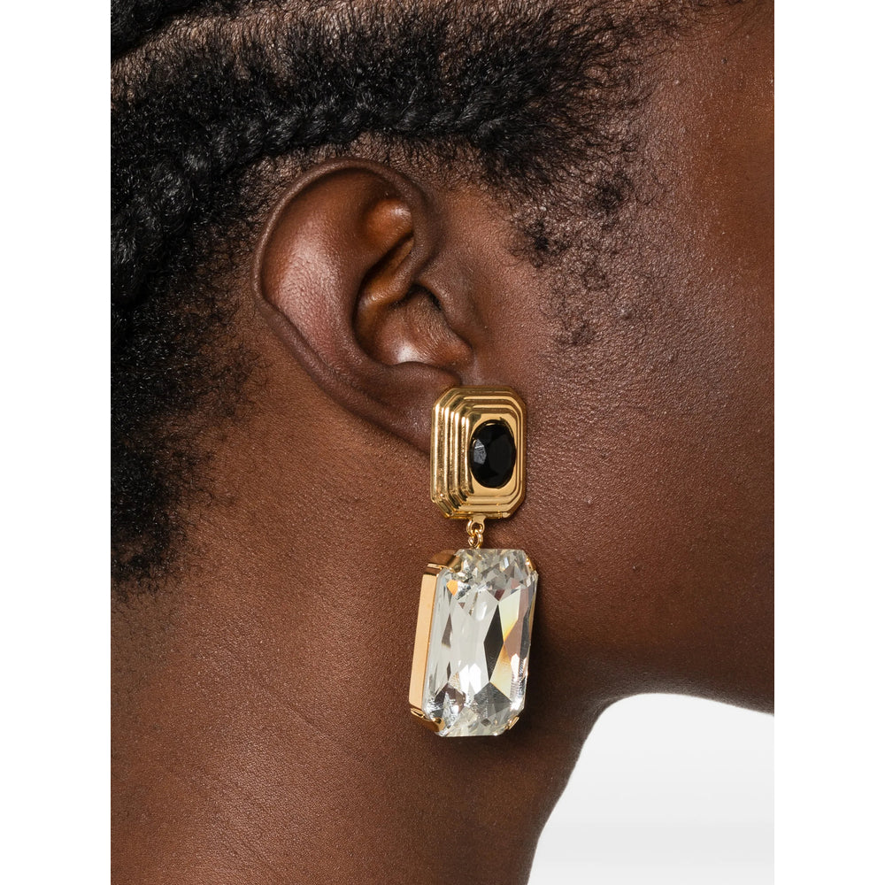 Alessandra Rich Gold Earrings Women ALESSANDRA RICH