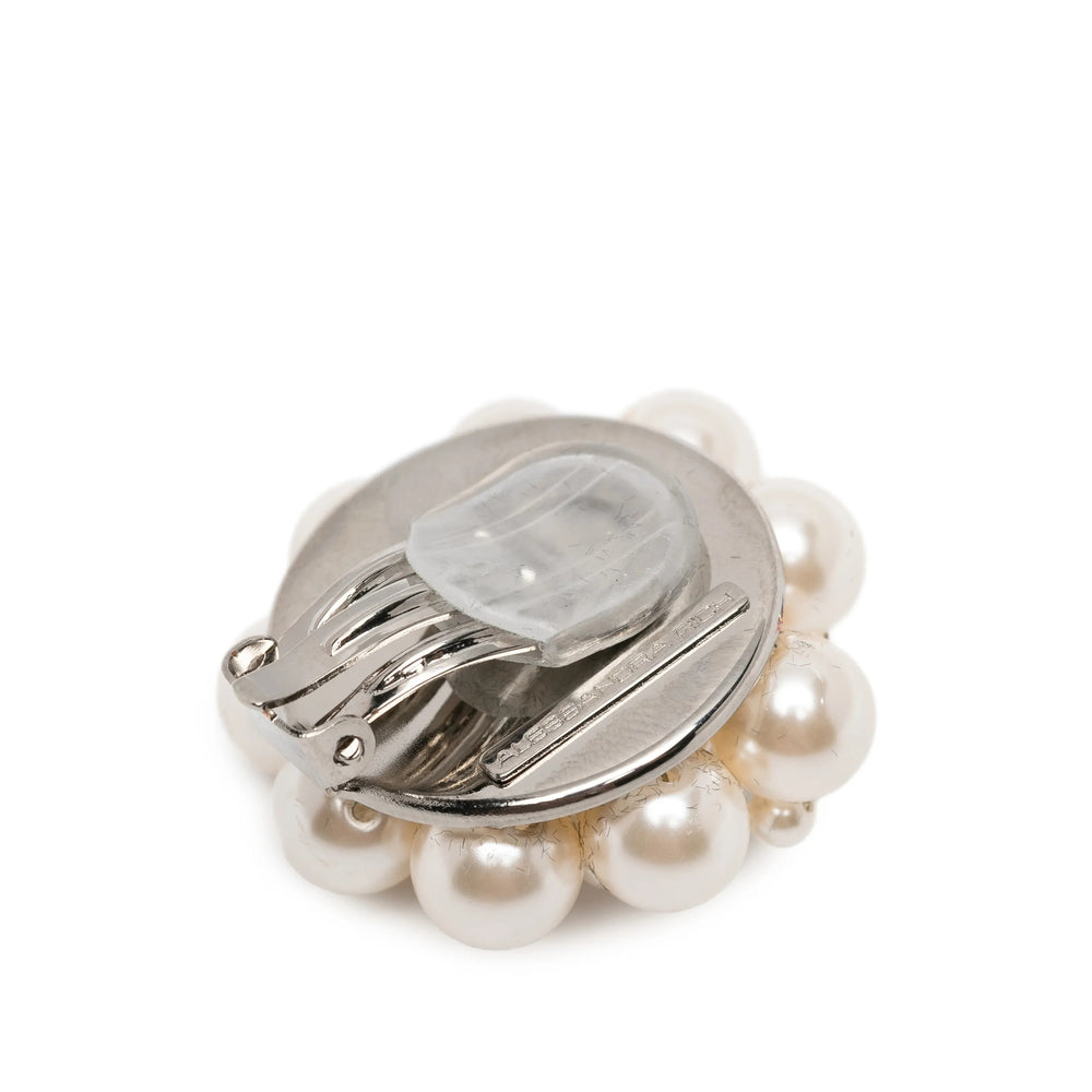 Alessandra Rich Neutrals Earrings Women ALESSANDRA RICH