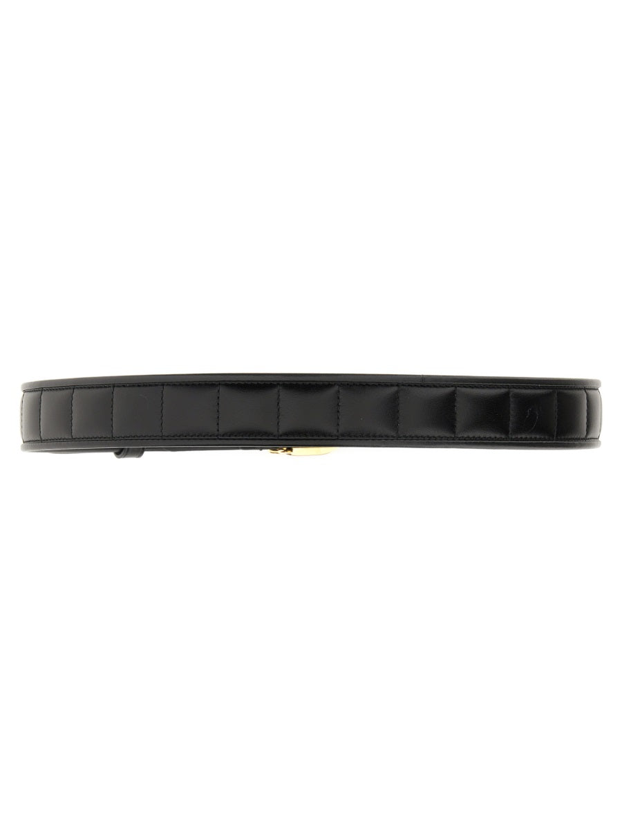 Gucci Women Gg Cross Buckle Belt GUCCI