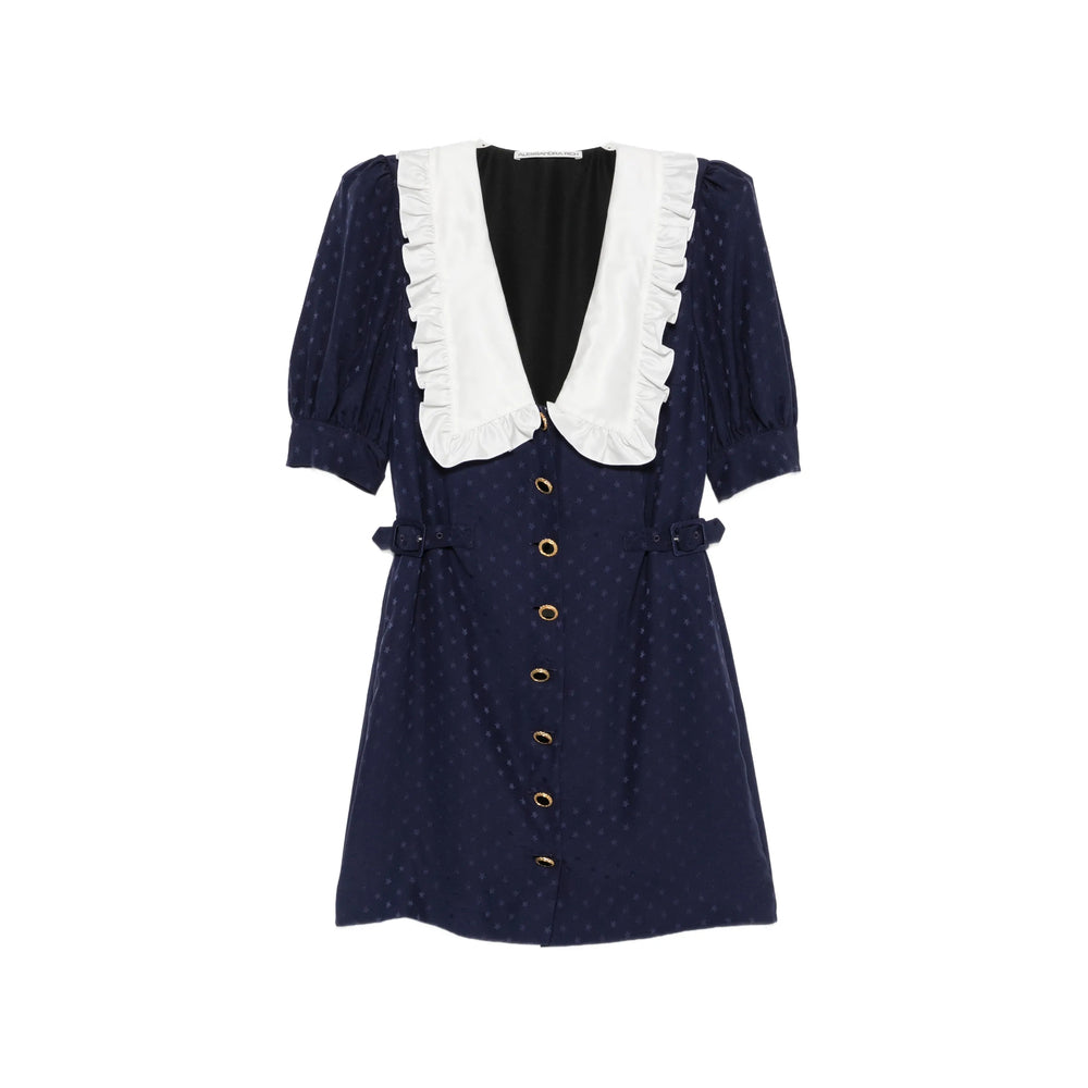 Alessandra Rich Blue Dresses - Day Dresses Women ALESSANDRA RICH